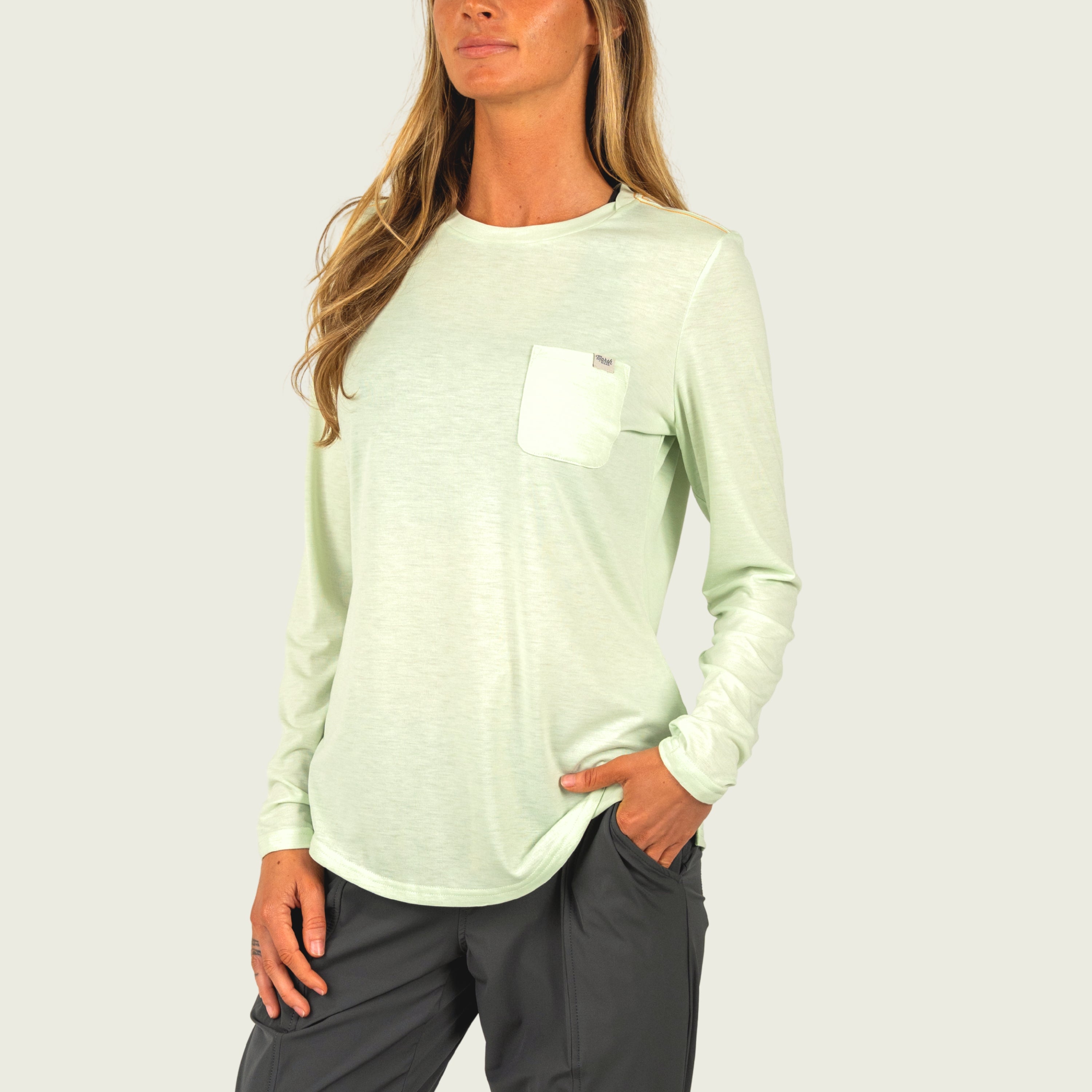 Women's Buxton Tech Crew – Marsh Wear Clothing