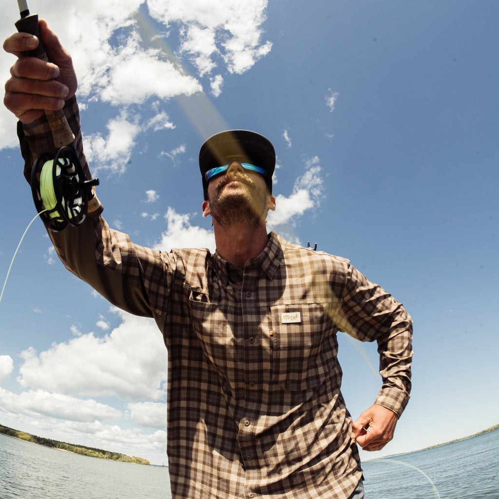 Lenwood Hagood Long Sleeve Tech Shirt – Marsh Wear Clothing