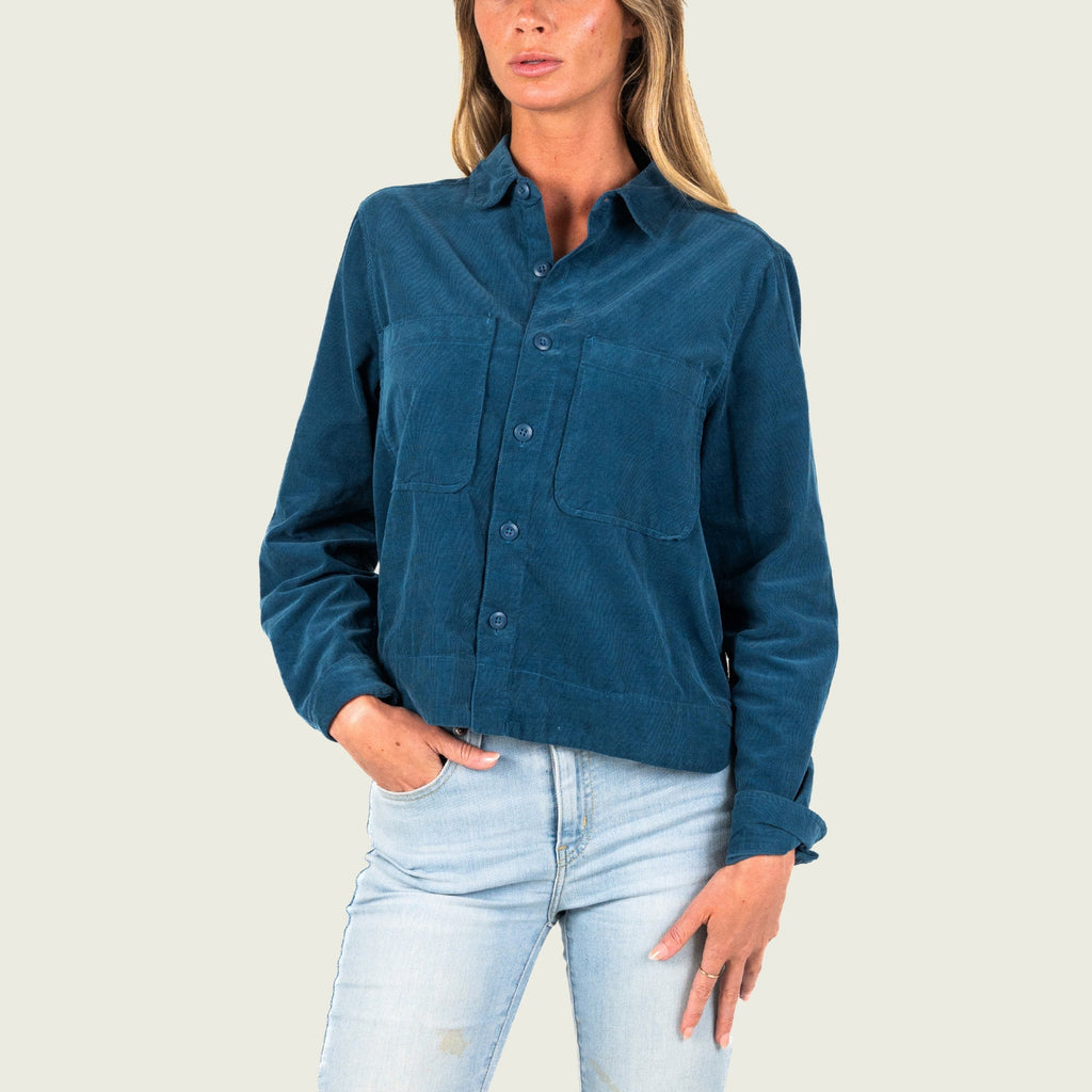 Women's Cody Cord Long Sleeve Button Up Shirt – Marsh Wear Clothing