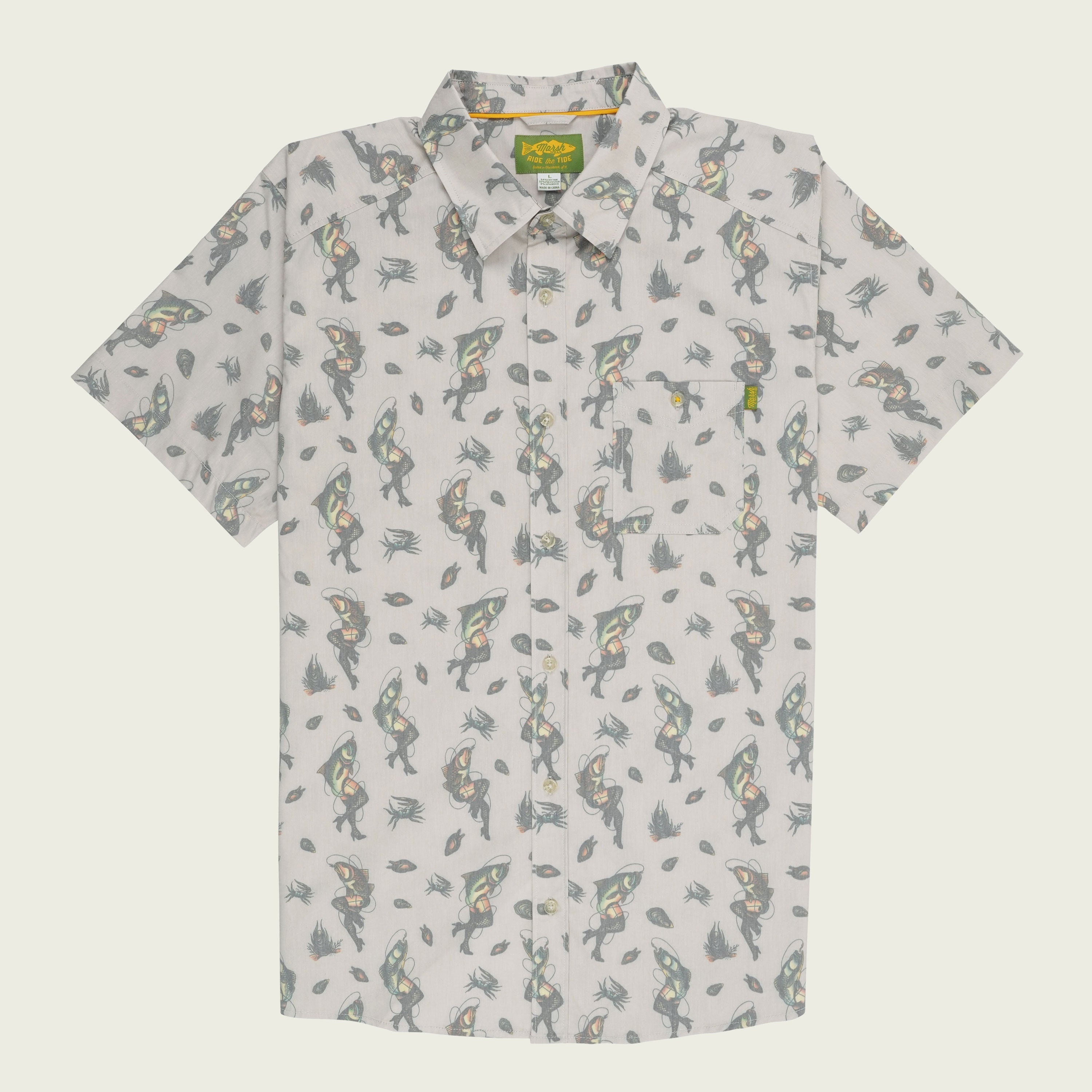 Hagood SS 2.0 Button Up – Marsh Wear Clothing
