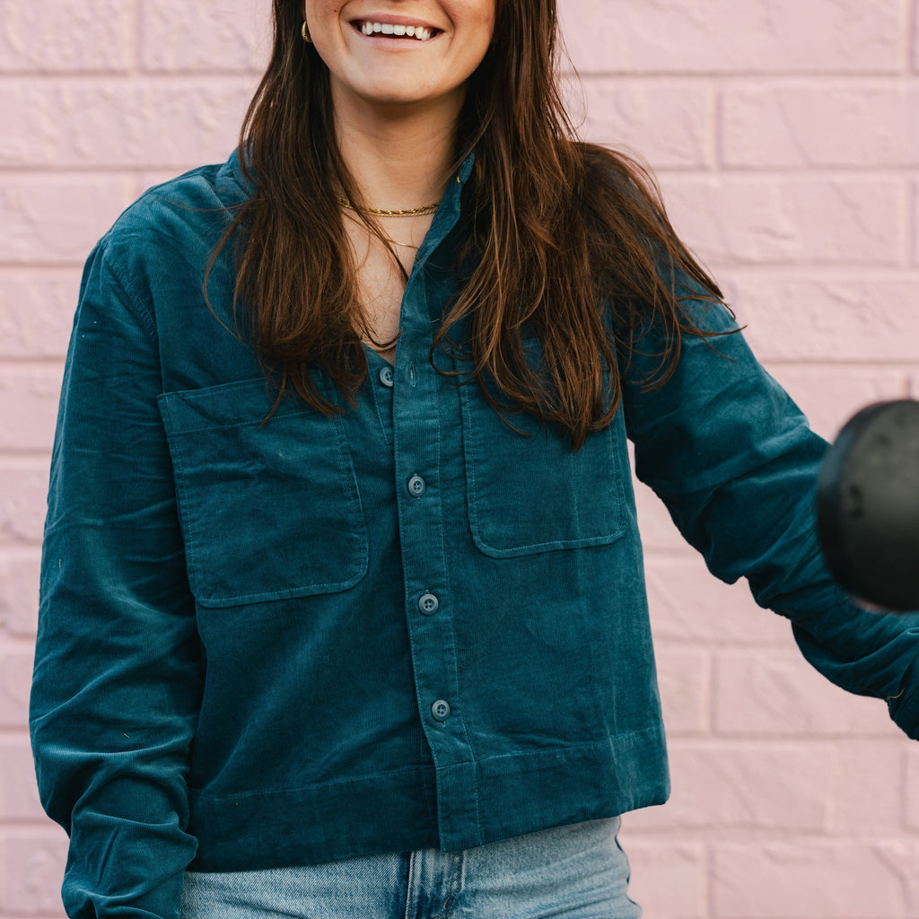 Women's Cody Cord Long Sleeve Button Up Shirt – Marsh Wear Clothing