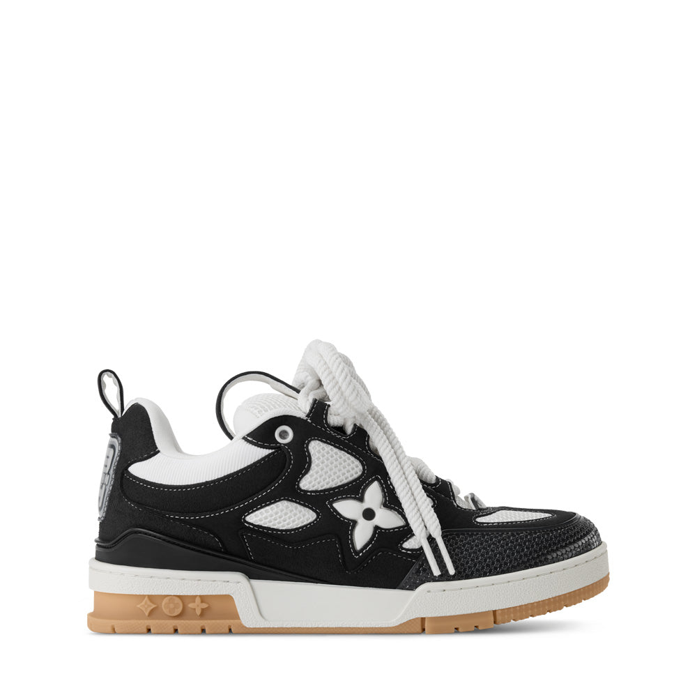 LV Skate Sneakers - Black Chunky Low-Top Shoes