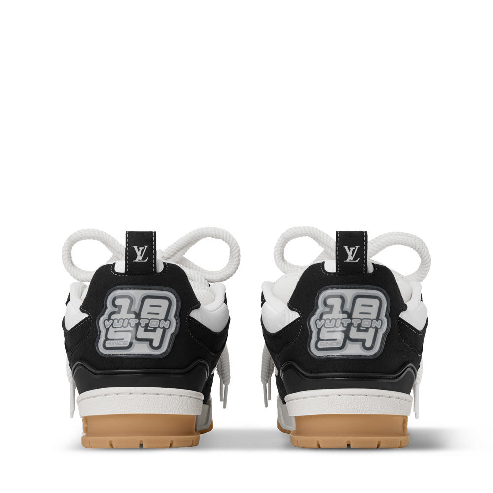 LV Skate Sneakers - Black Chunky Low-Top Shoes