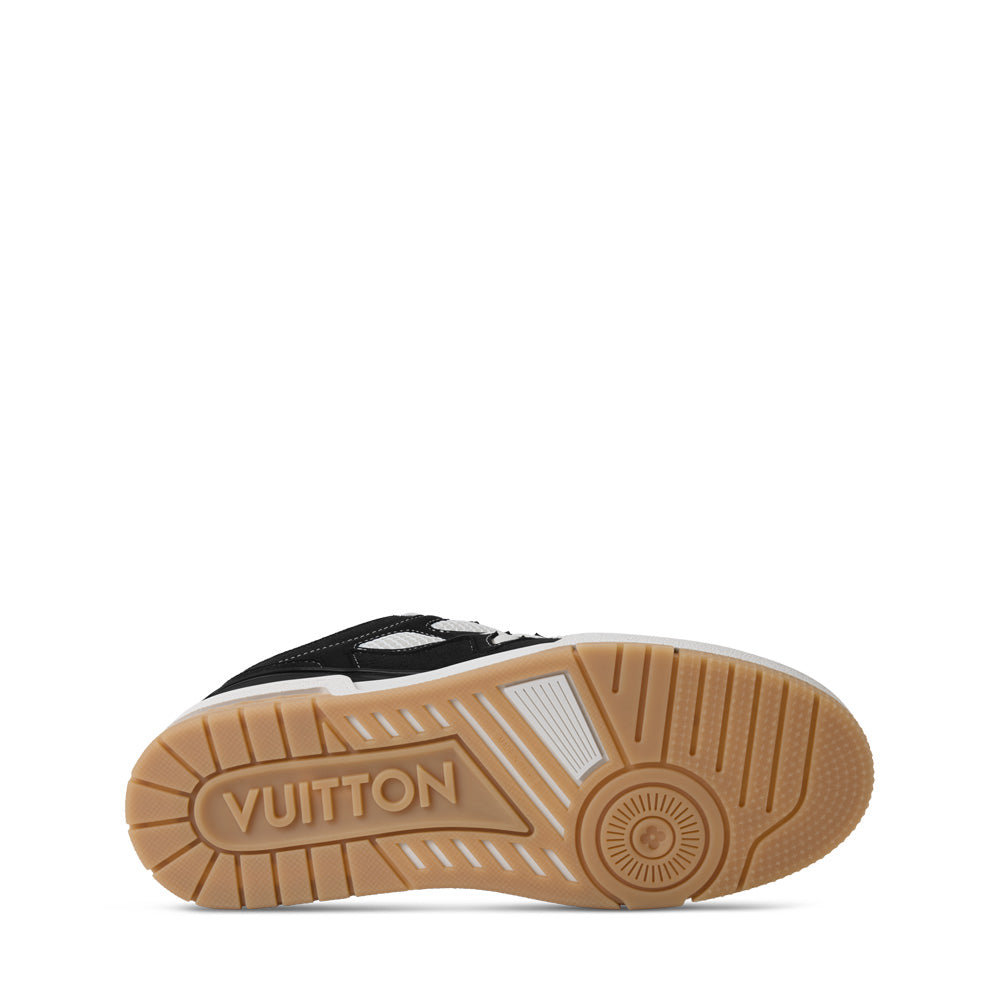 LV Skate Sneakers - Black Chunky Low-Top Shoes