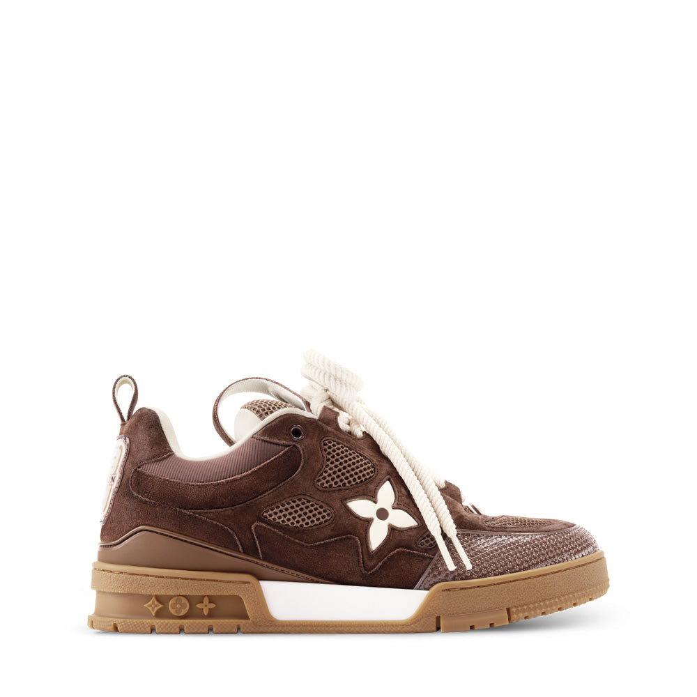LV Skate Sneakers - Brown Chunky Low-Top Shoes