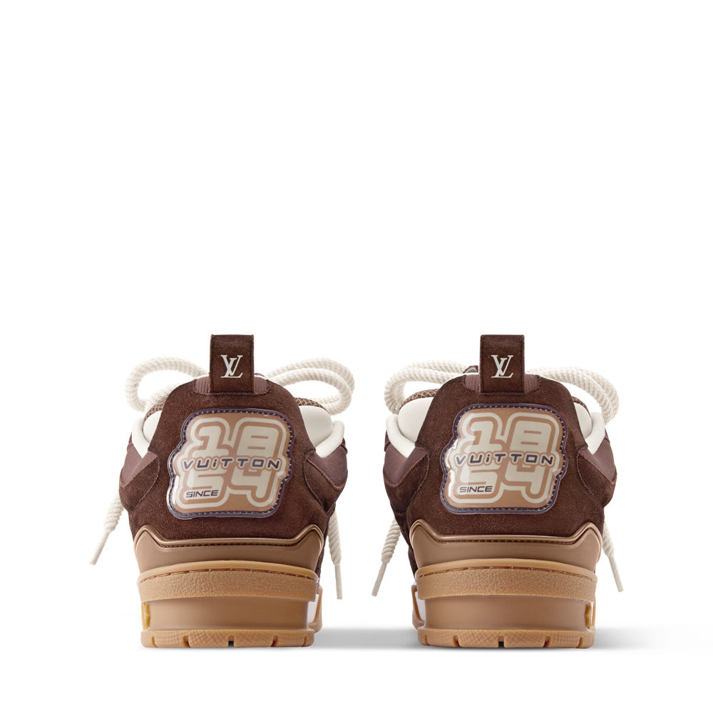 LV Skate Sneakers - Brown Chunky Low-Top Shoes