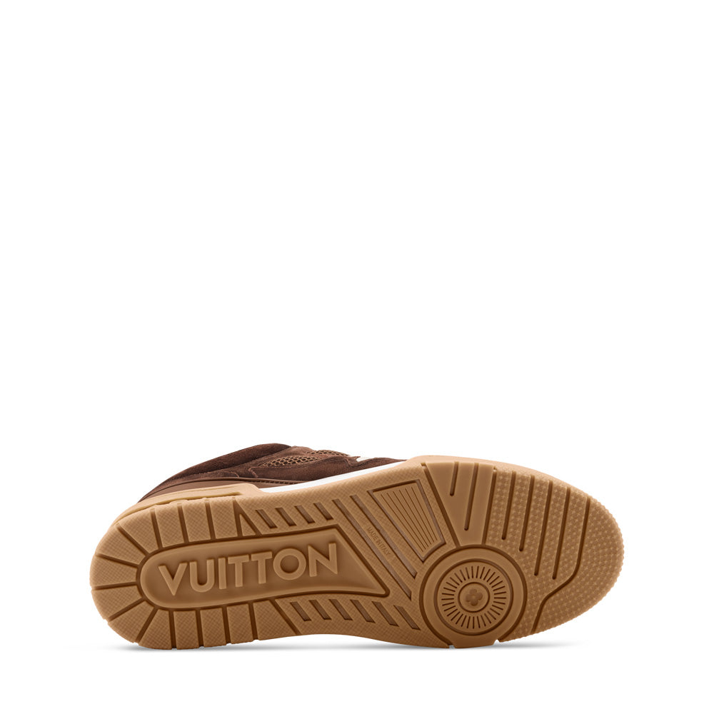 LV Skate Sneakers - Brown Chunky Low-Top Shoes