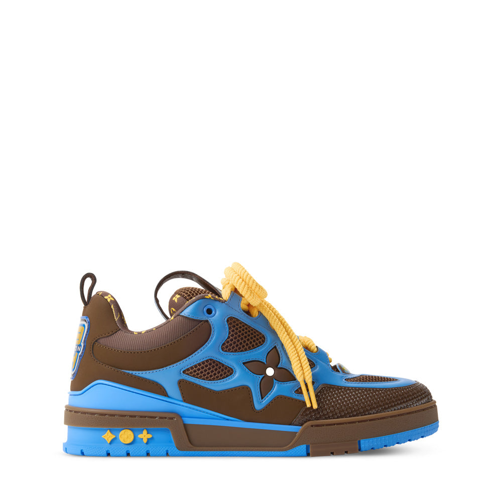 LV Skate Sneakers - Blue Chunky Low-Top Shoes