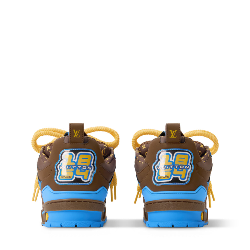 LV Skate Sneakers - Blue Chunky Low-Top Shoes