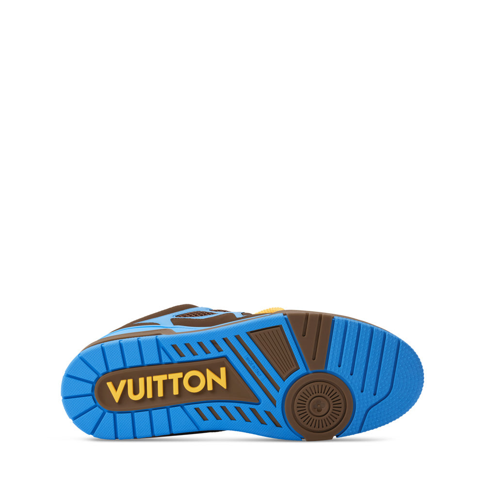 LV Skate Sneakers - Blue Chunky Low-Top Shoes