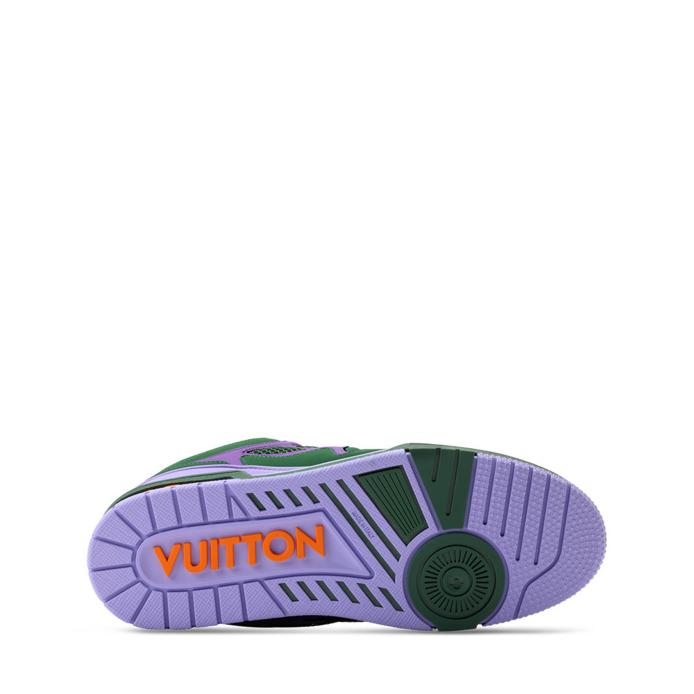 LV Skate Sneakers - Purple Chunky Low-Top Shoes