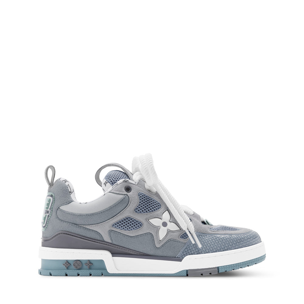 LV Skate Sneakers - Gray Chunky Low-Top Shoes