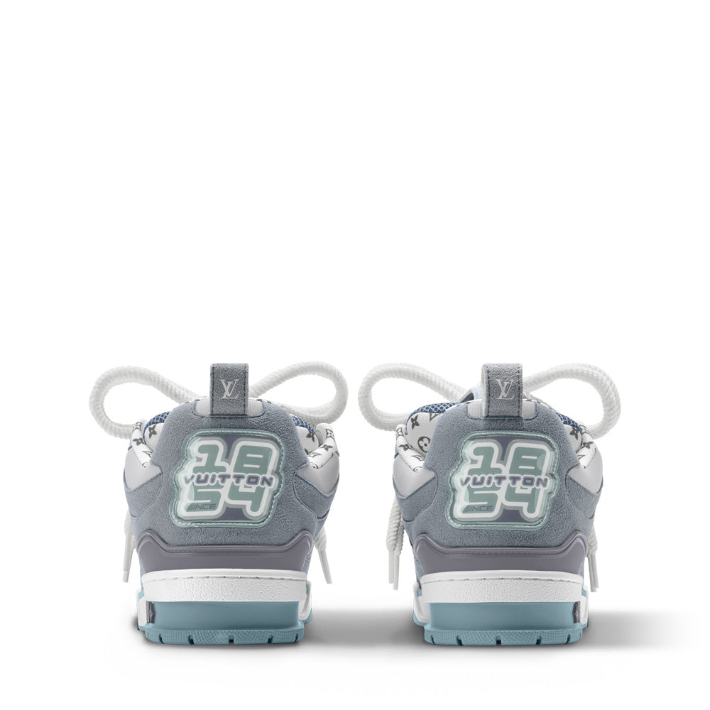 LV Skate Sneakers - Gray Chunky Low-Top Shoes