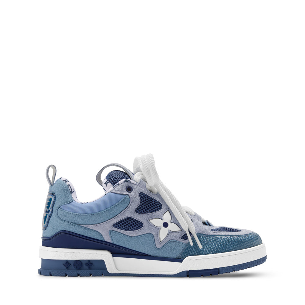 LV Skate Sneakers - Blue Chunky Low-Top Shoes