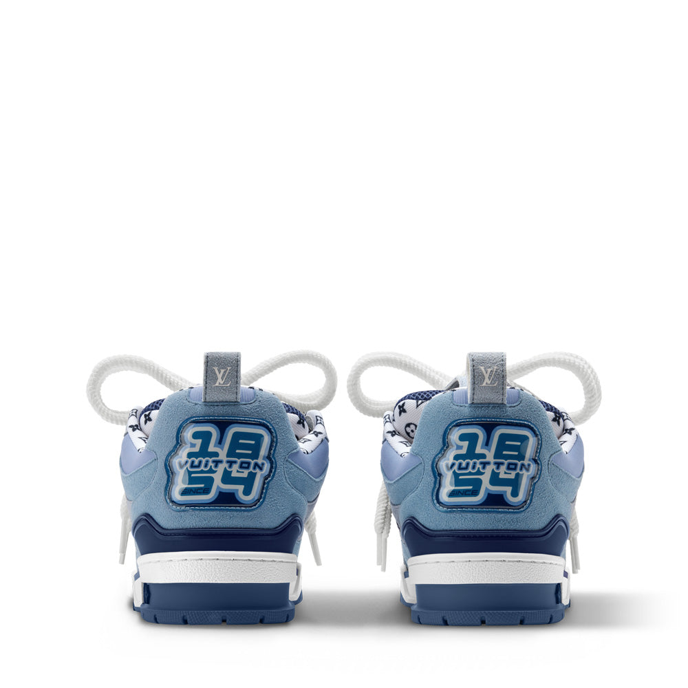 LV Skate Sneakers - Blue Chunky Low-Top Shoes