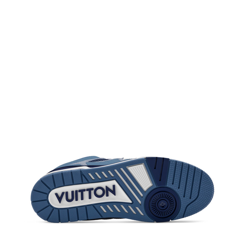 LV Skate Sneakers - Blue Chunky Low-Top Shoes