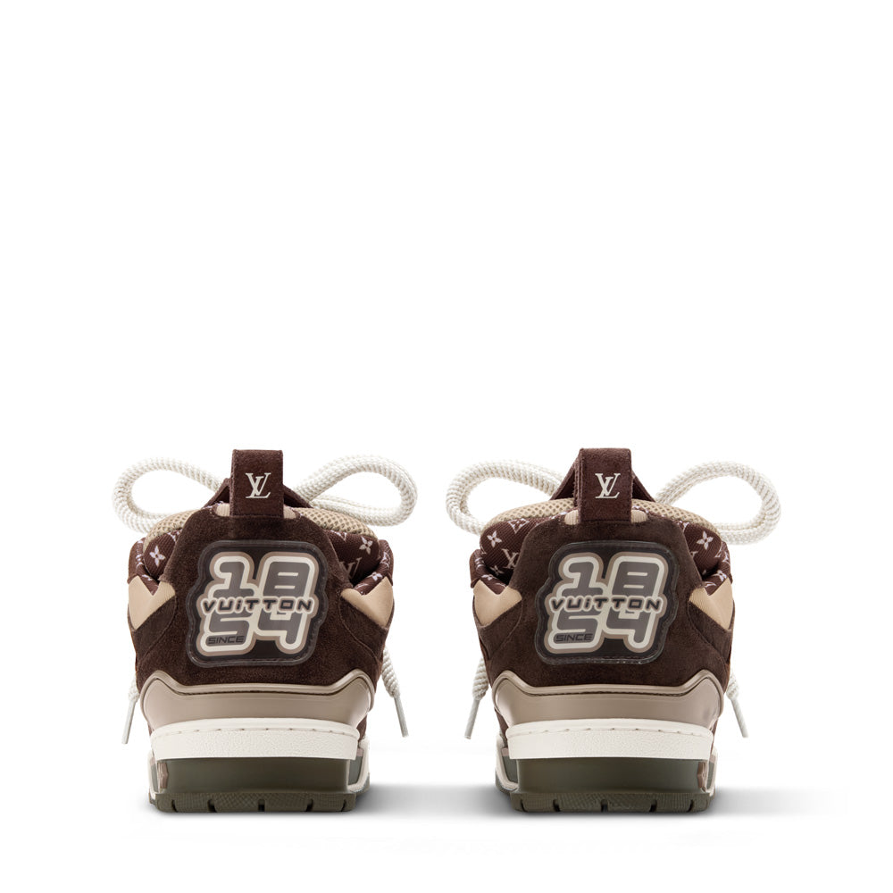 LV Skate Sneakers - Brown Chunky Low-Top Shoes