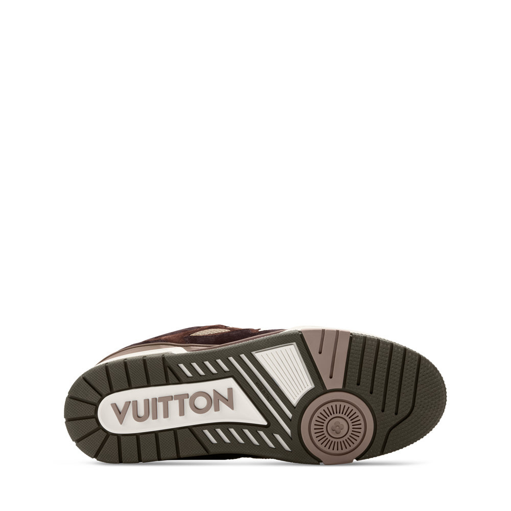 LV Skate Sneakers - Brown Chunky Low-Top Shoes