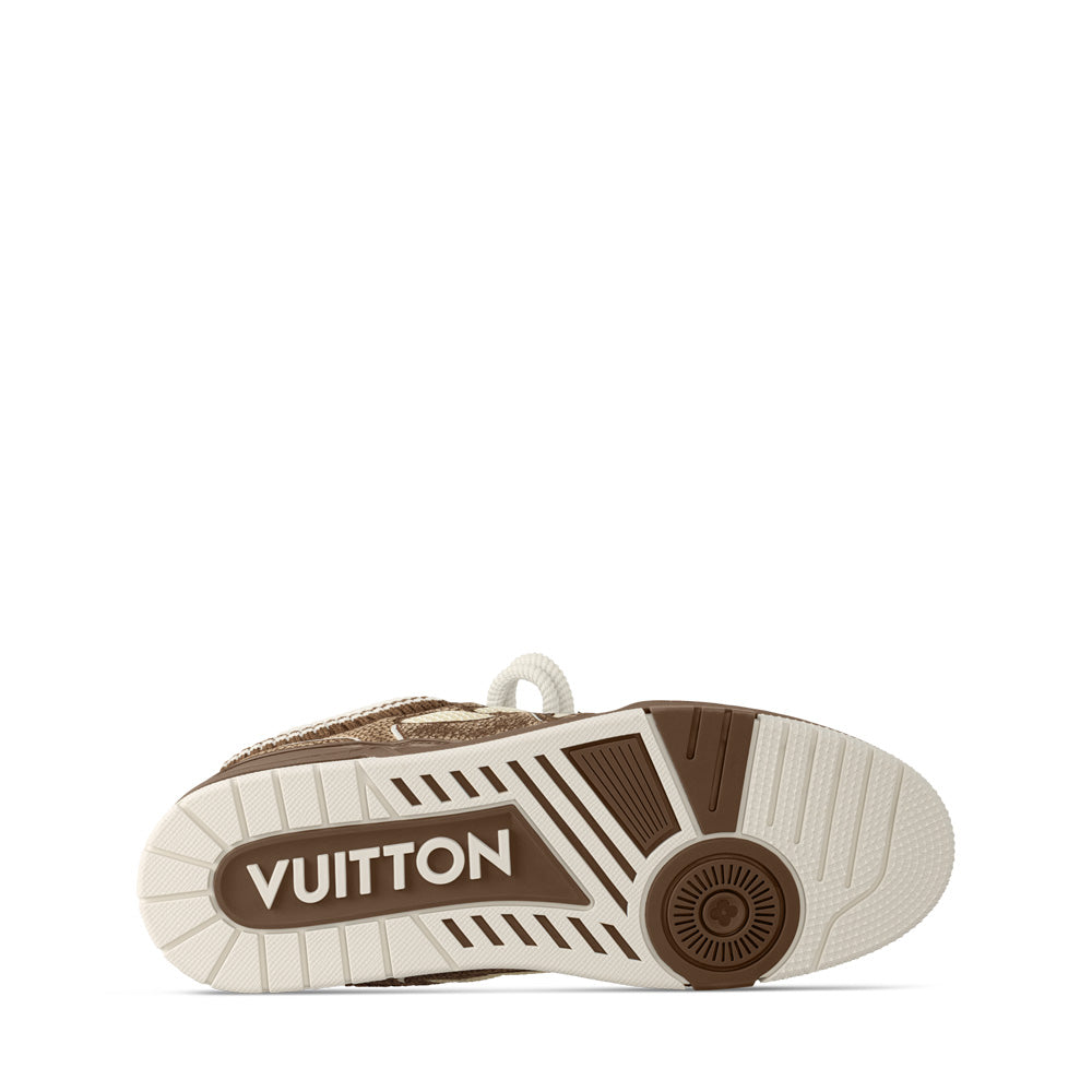 LV Skate Sneakers - Brown Chunky Low-Top Shoes