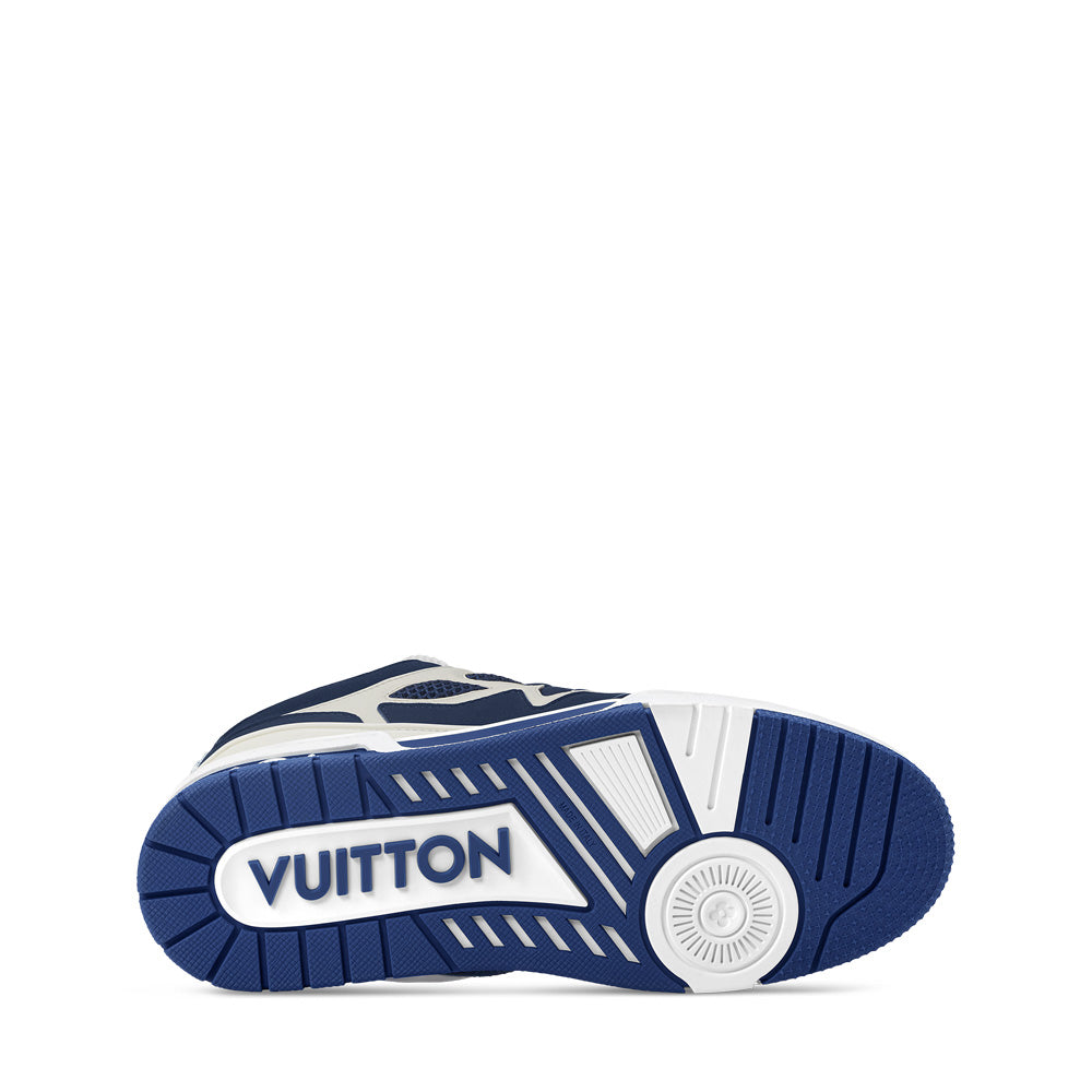 LV Skate Sneakers - Navy Blue Chunky Low-Top Shoes