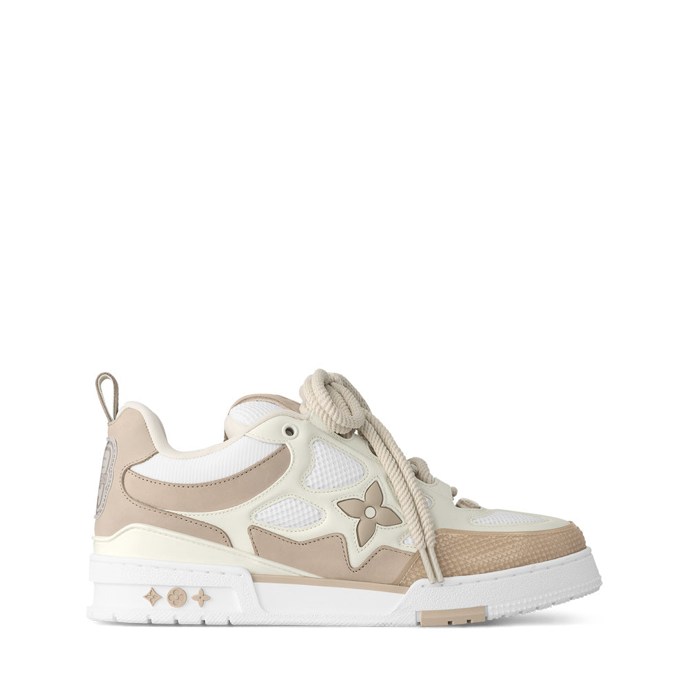 LV Skate Sneakers - Beige Chunky Low-Top Shoes