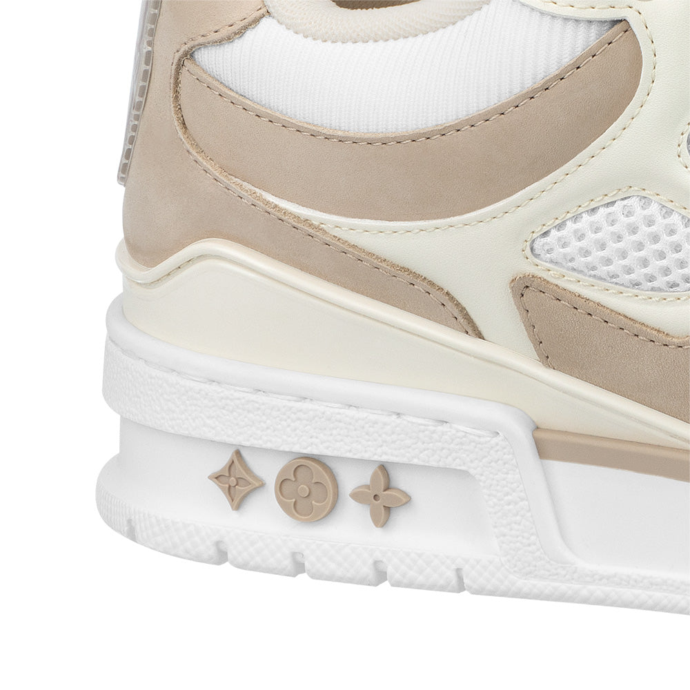 LV Skate Sneakers - Beige Chunky Low-Top Shoes
