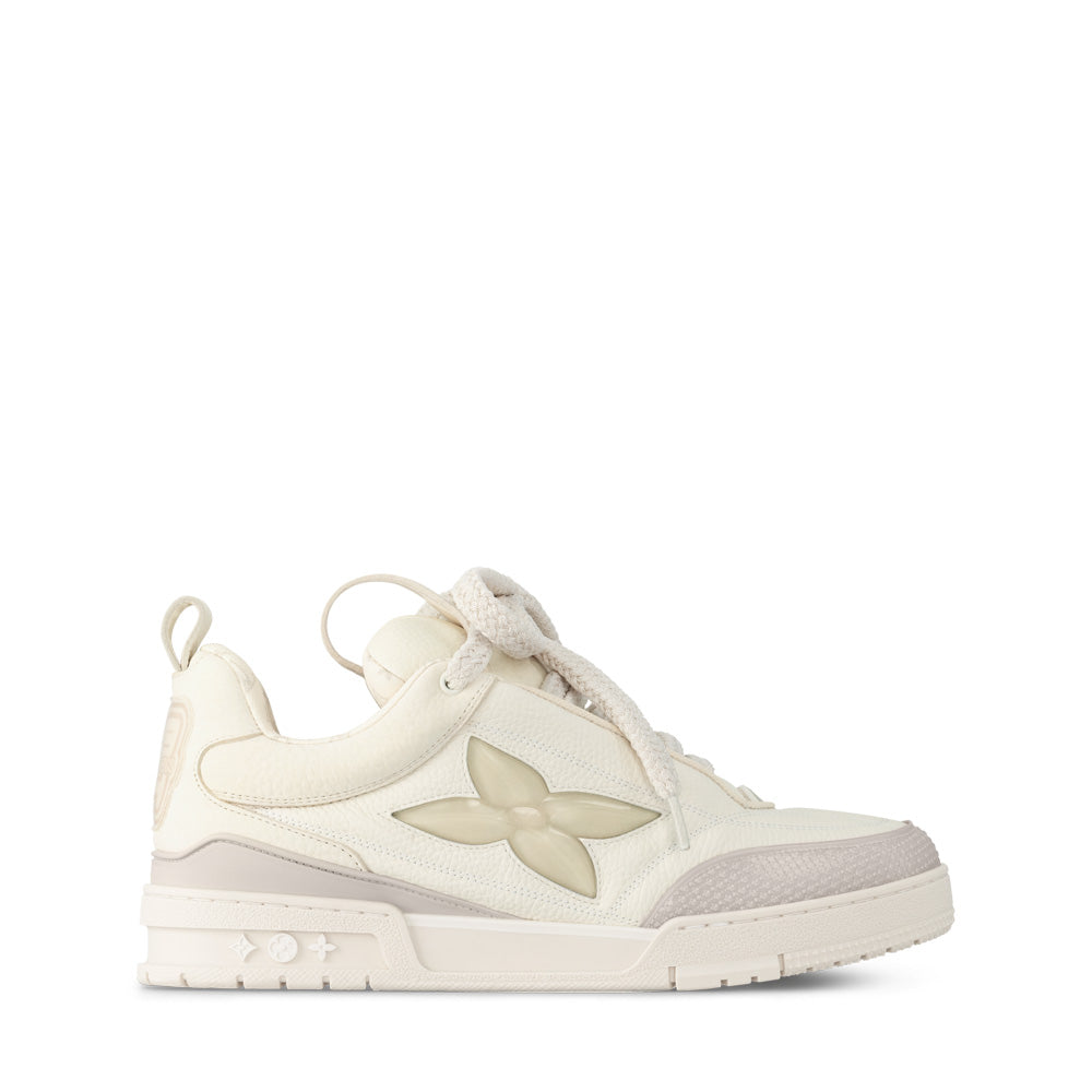 LV Skate Sneakers - White Chunky Low-Top Shoes