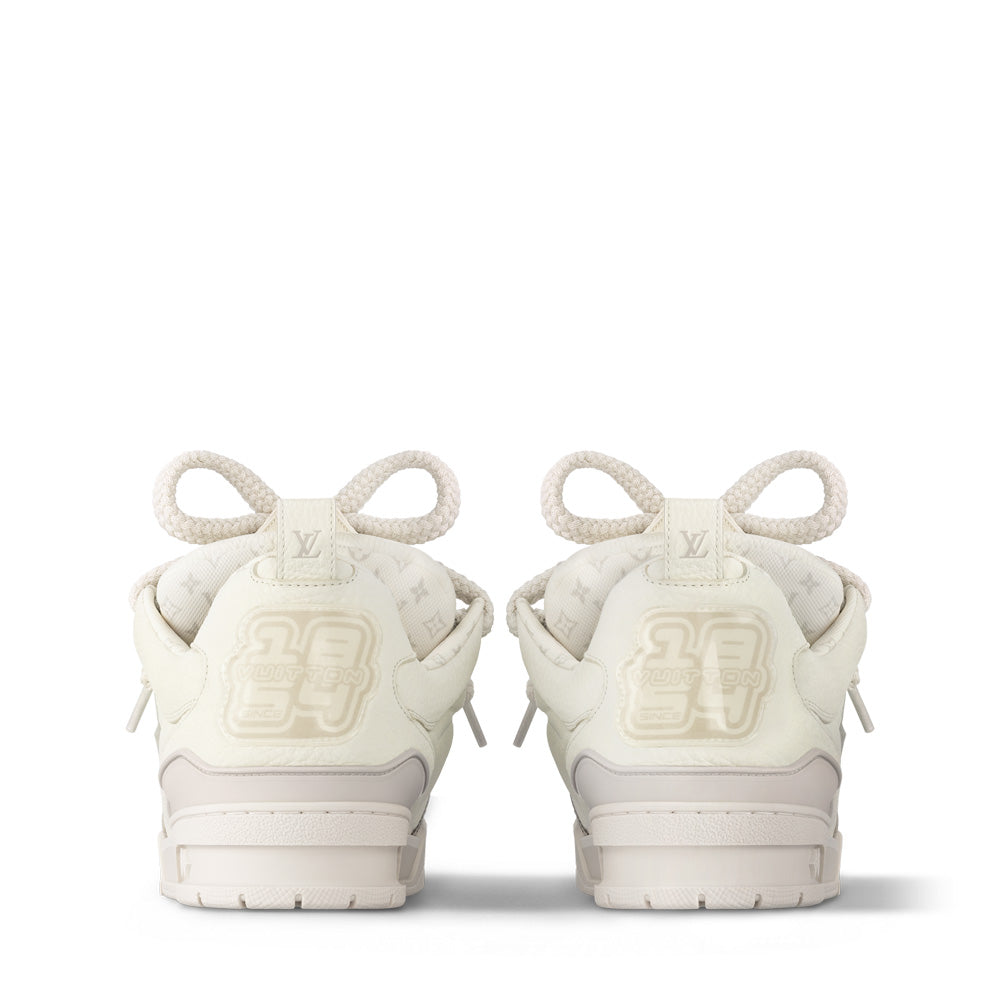LV Skate Sneakers - White Chunky Low-Top Shoes