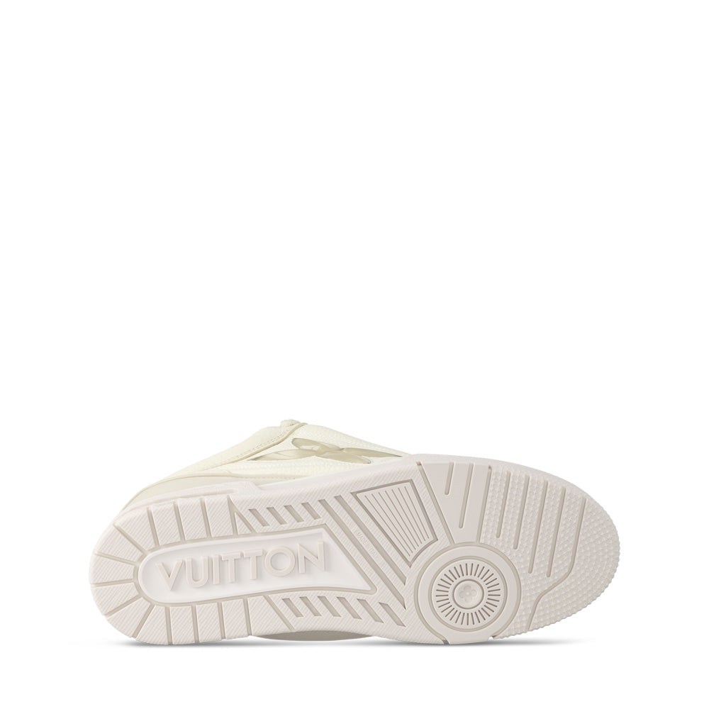 LV Skate Sneakers - White Chunky Low-Top Shoes
