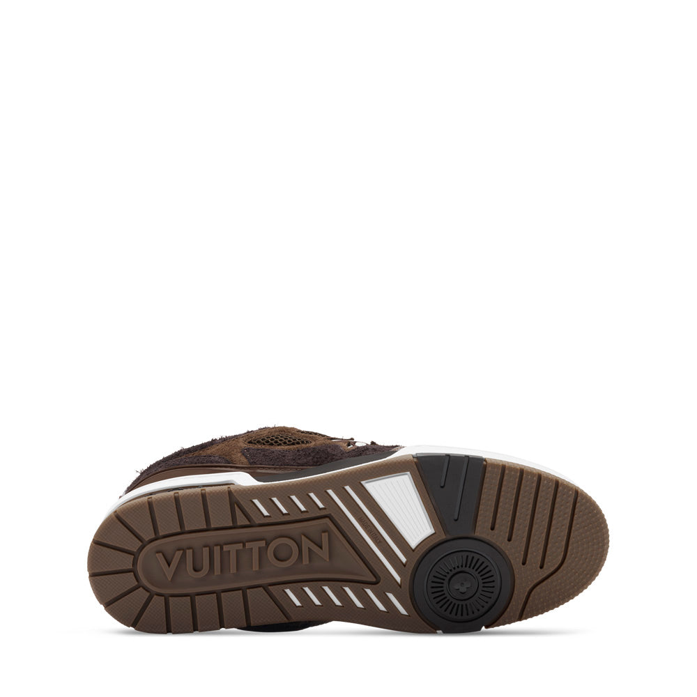 LV Skate Sneakers - Brown Chunky Low-Top Shoes