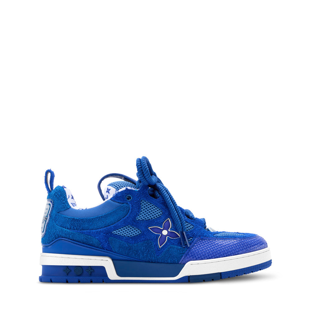 LV Skate Sneakers - Blue Chunky Low-Top Shoes