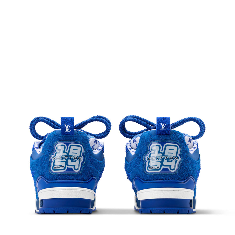 LV Skate Sneakers - Blue Chunky Low-Top Shoes