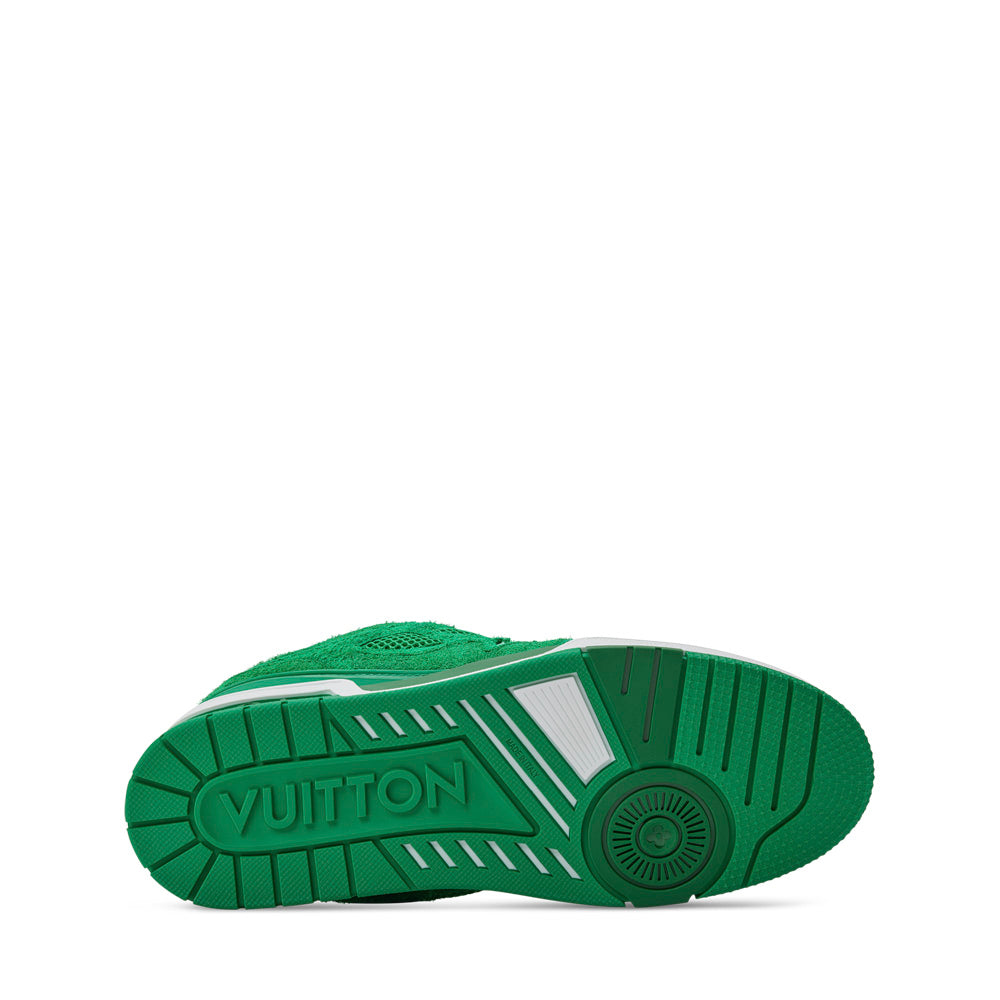 LV Skate Sneakers - Green Chunky Low-Top Shoes