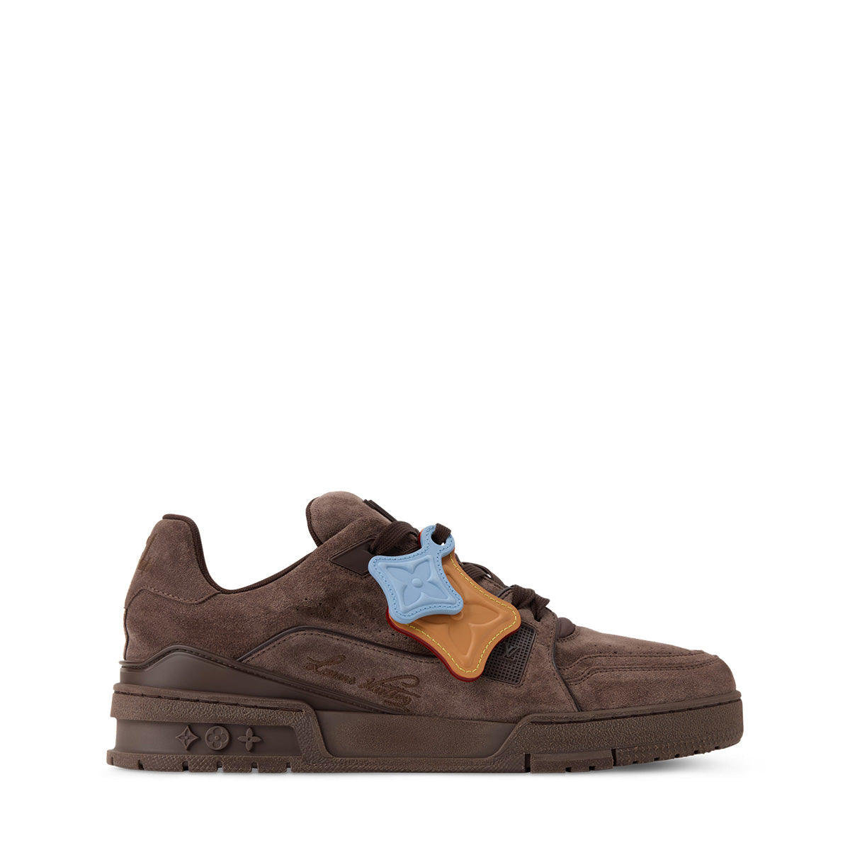 LV Trainer Sneakers - Brown Colorway