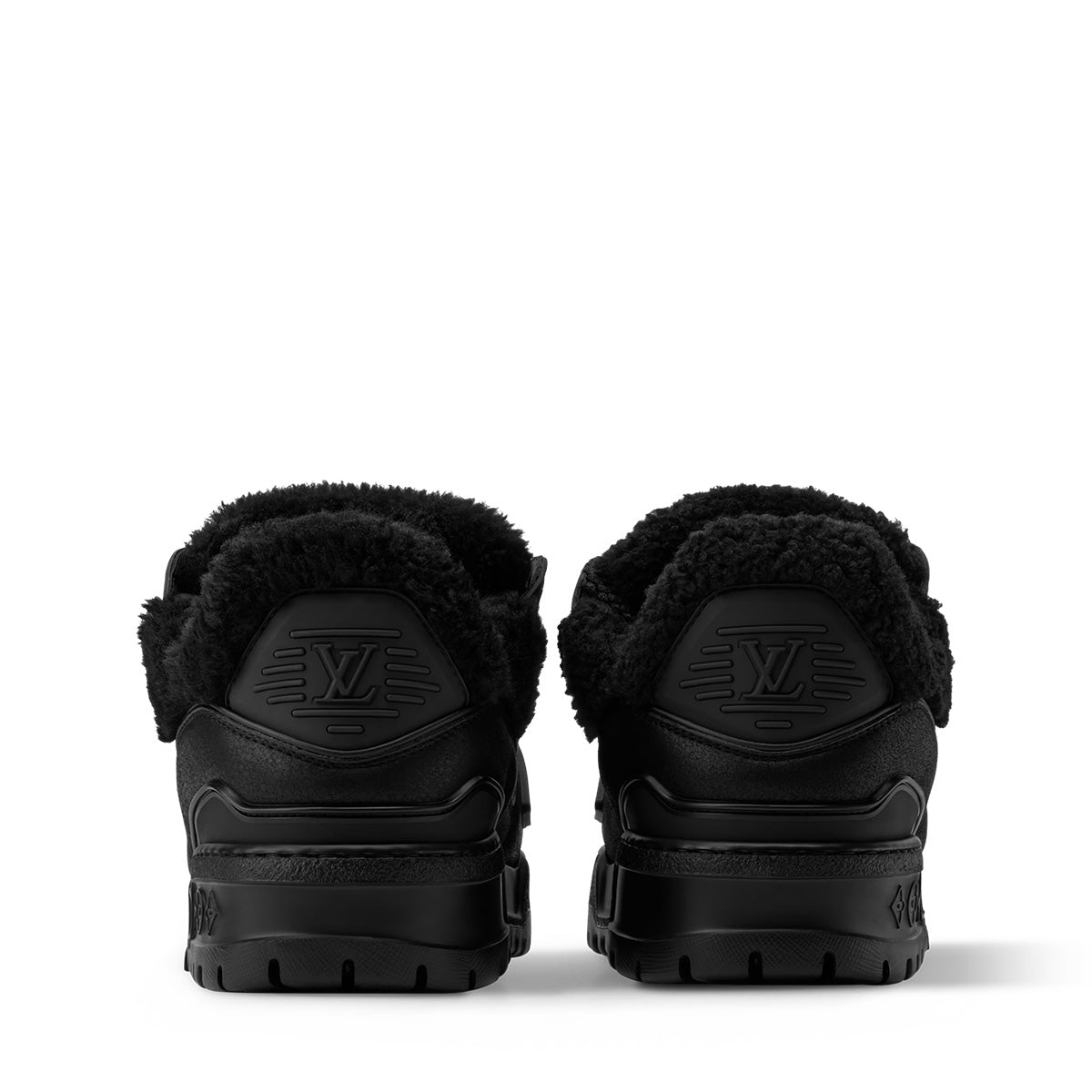 LV Trainer Sneakers - Black Colorway