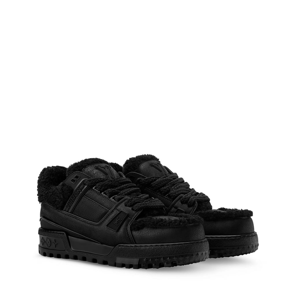 LV Trainer Sneakers - Black Colorway