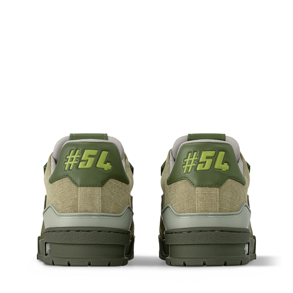 LV Trainer Sneakers - Green Colorway