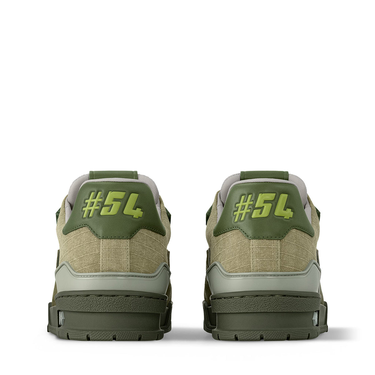 LV Trainer Sneakers - Green Colorway