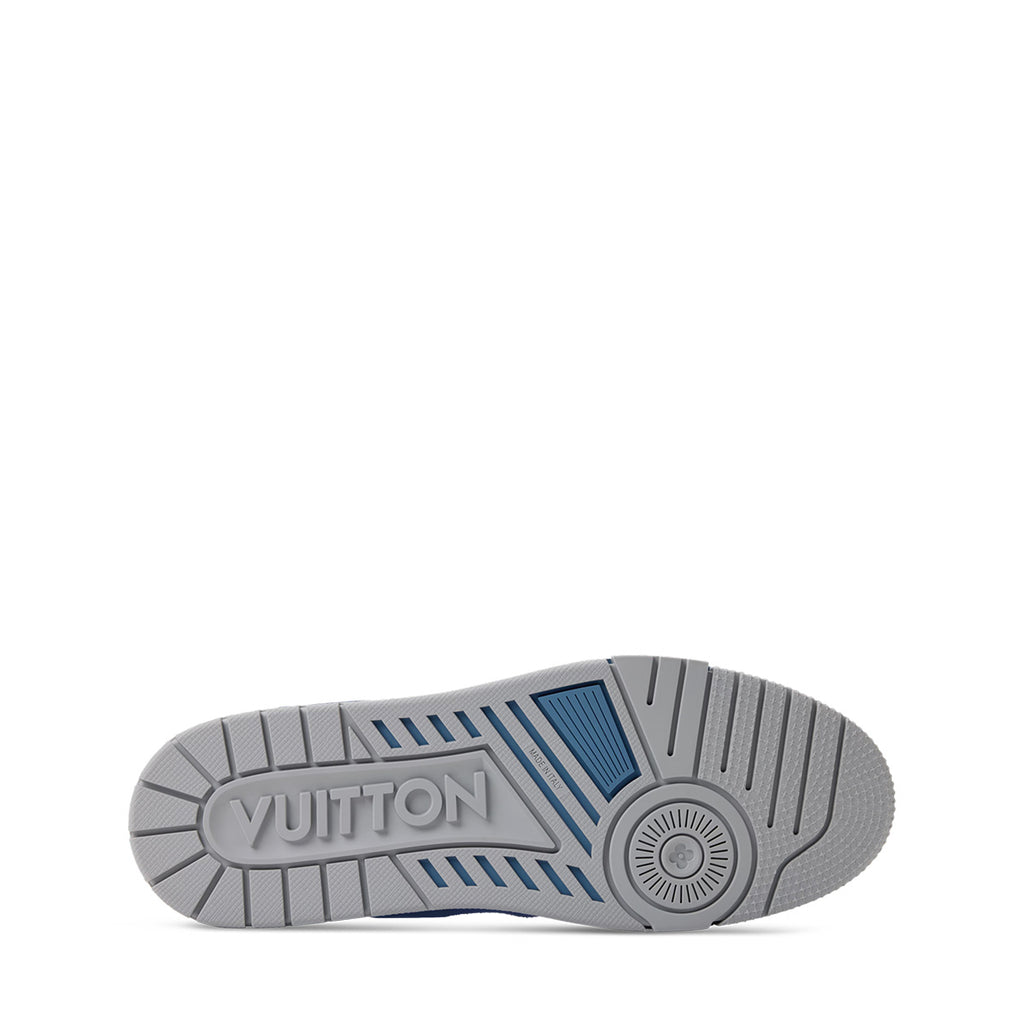 LV Trainer Sneakers - Blue Colorway