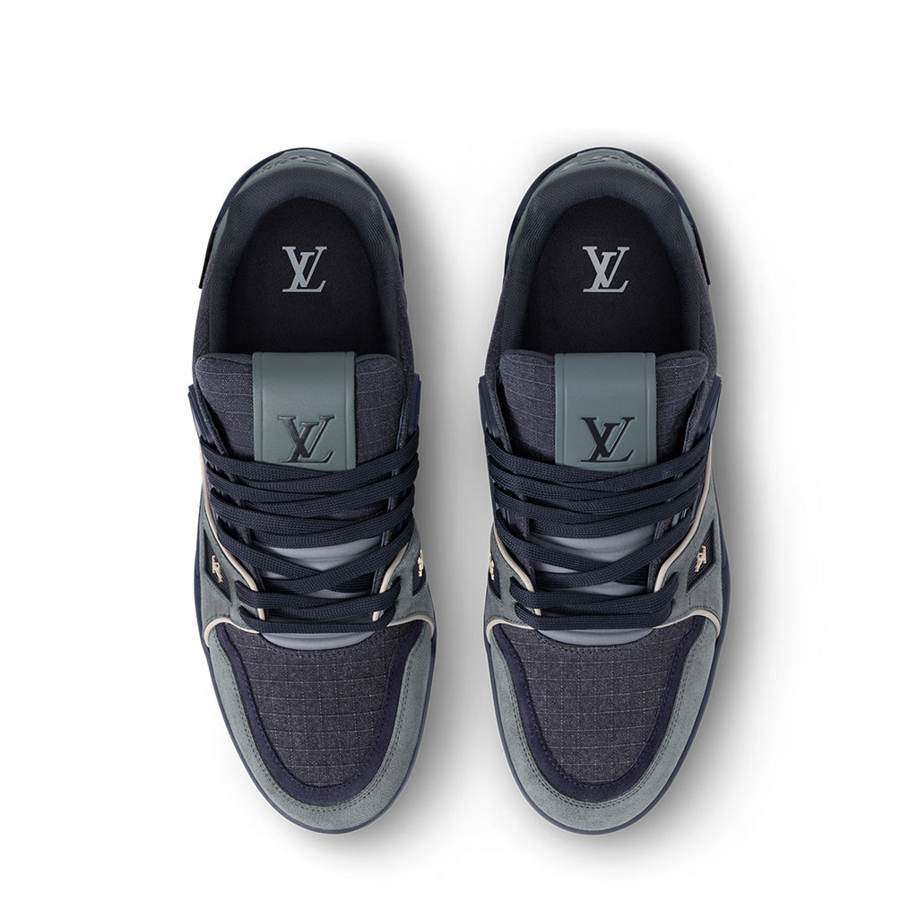 LV Trainer Sneakers - Dark Grey Colorway
