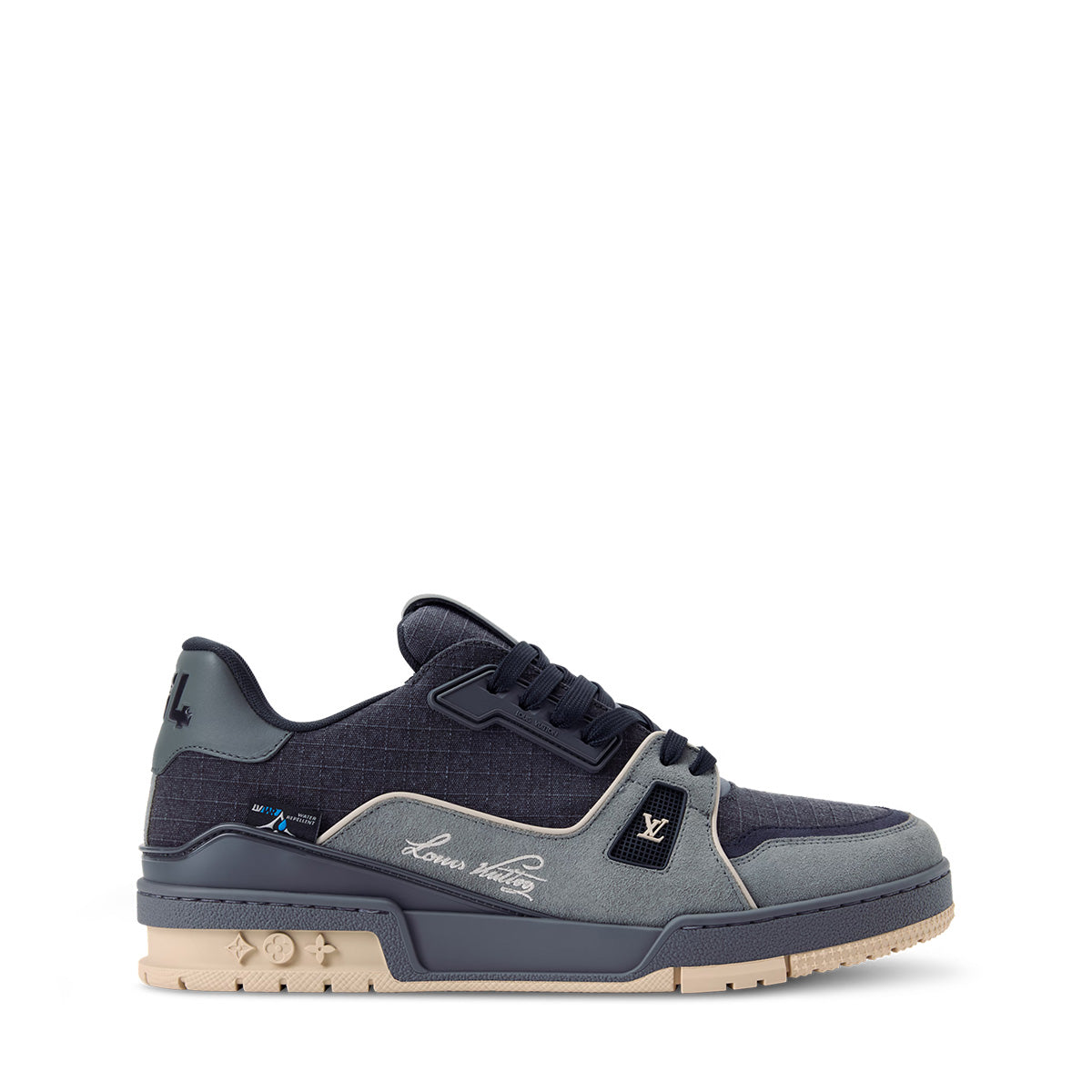 LV Trainer Sneakers - Dark Grey Colorway