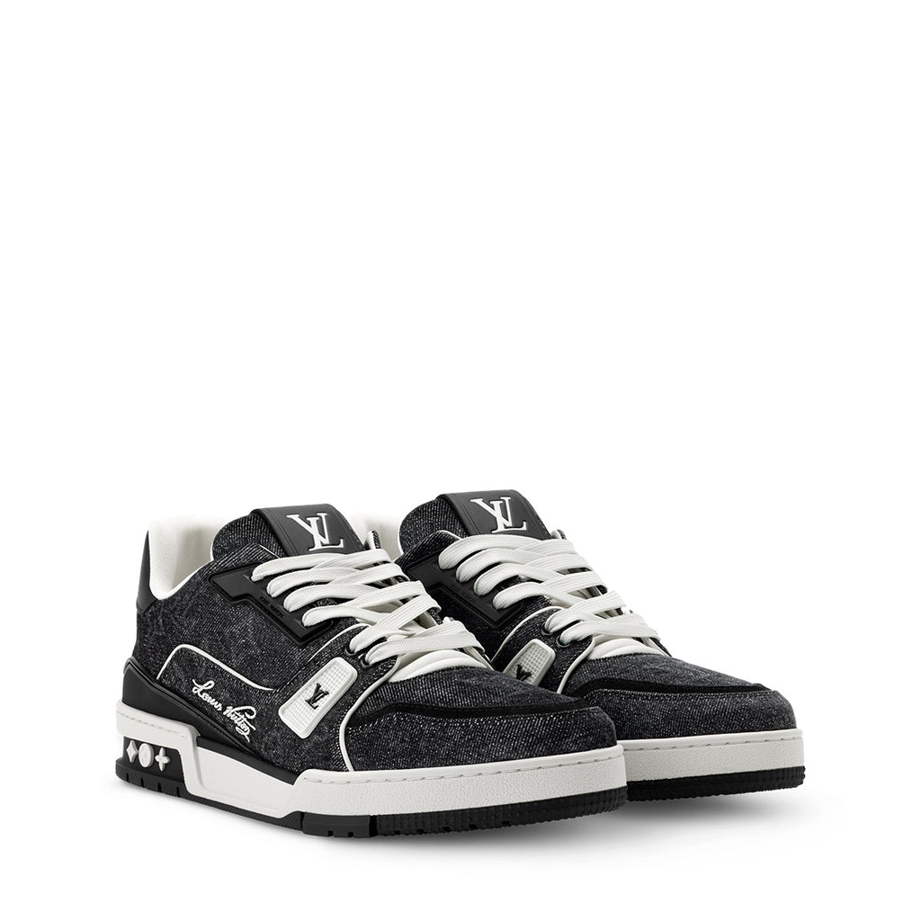 LV Trainer Sneakers - Black Colorway