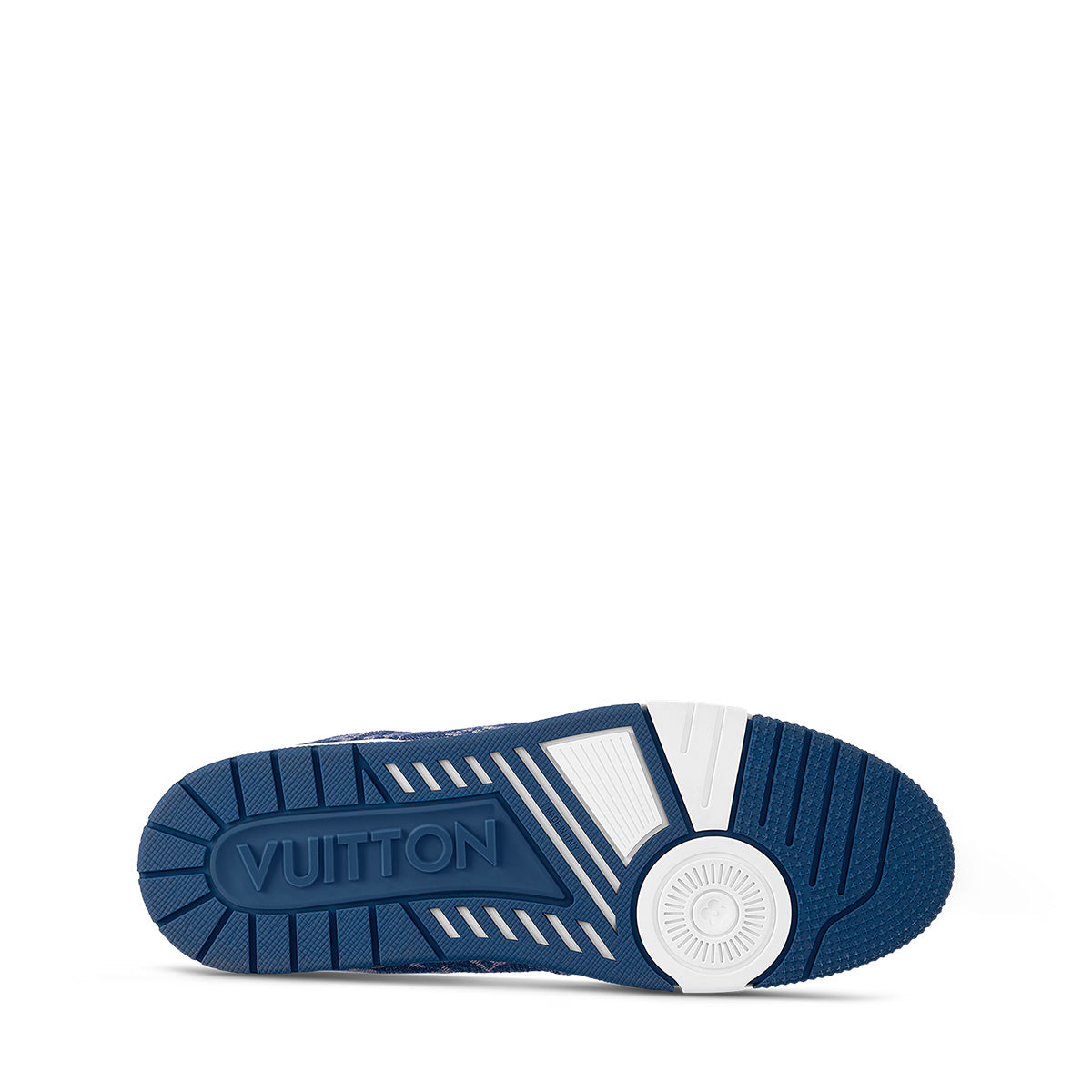 LV Trainer Sneakers - Blue & White Colorway