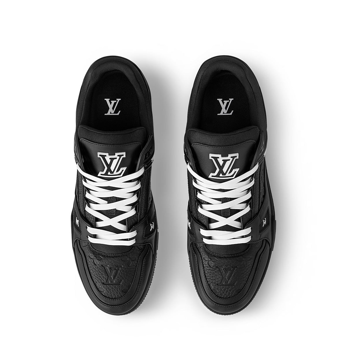 LV Trainer Sneakers - Black Colorway