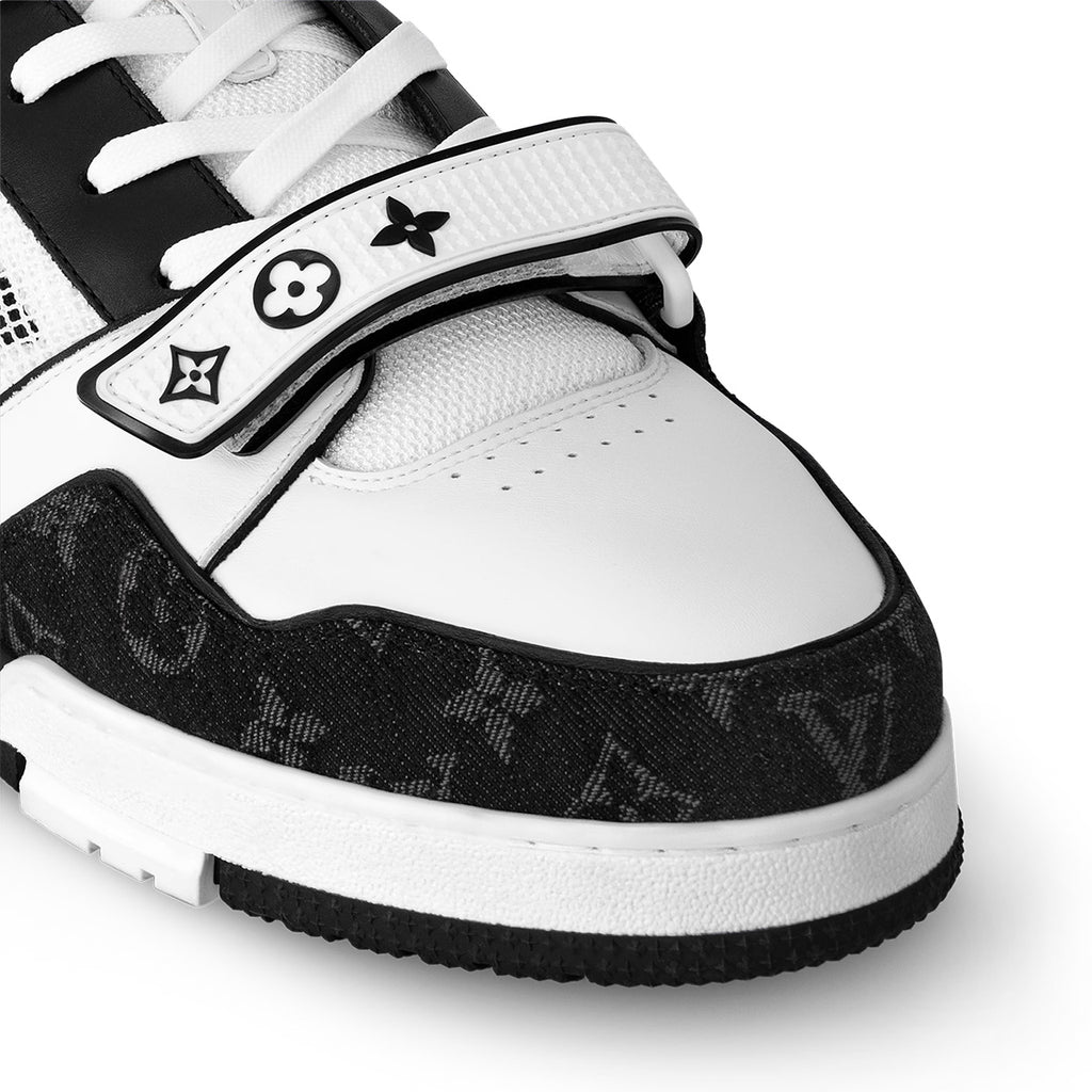 LV Trainer Sneakers - Black & White Colorway