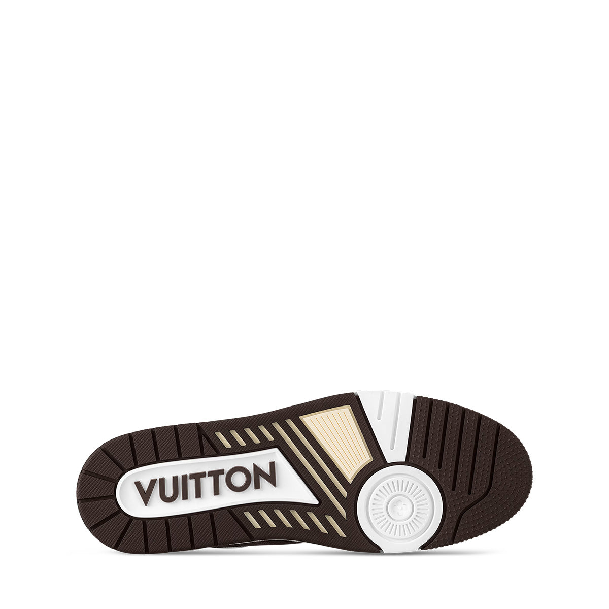 LV Trainer Sneakers - White & Khaki Colorway