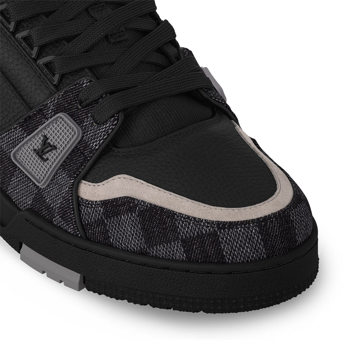LV Trainer Sneakers - Black Colorway