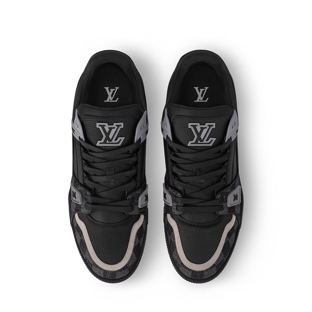 LV Trainer Sneakers - Black Colorway