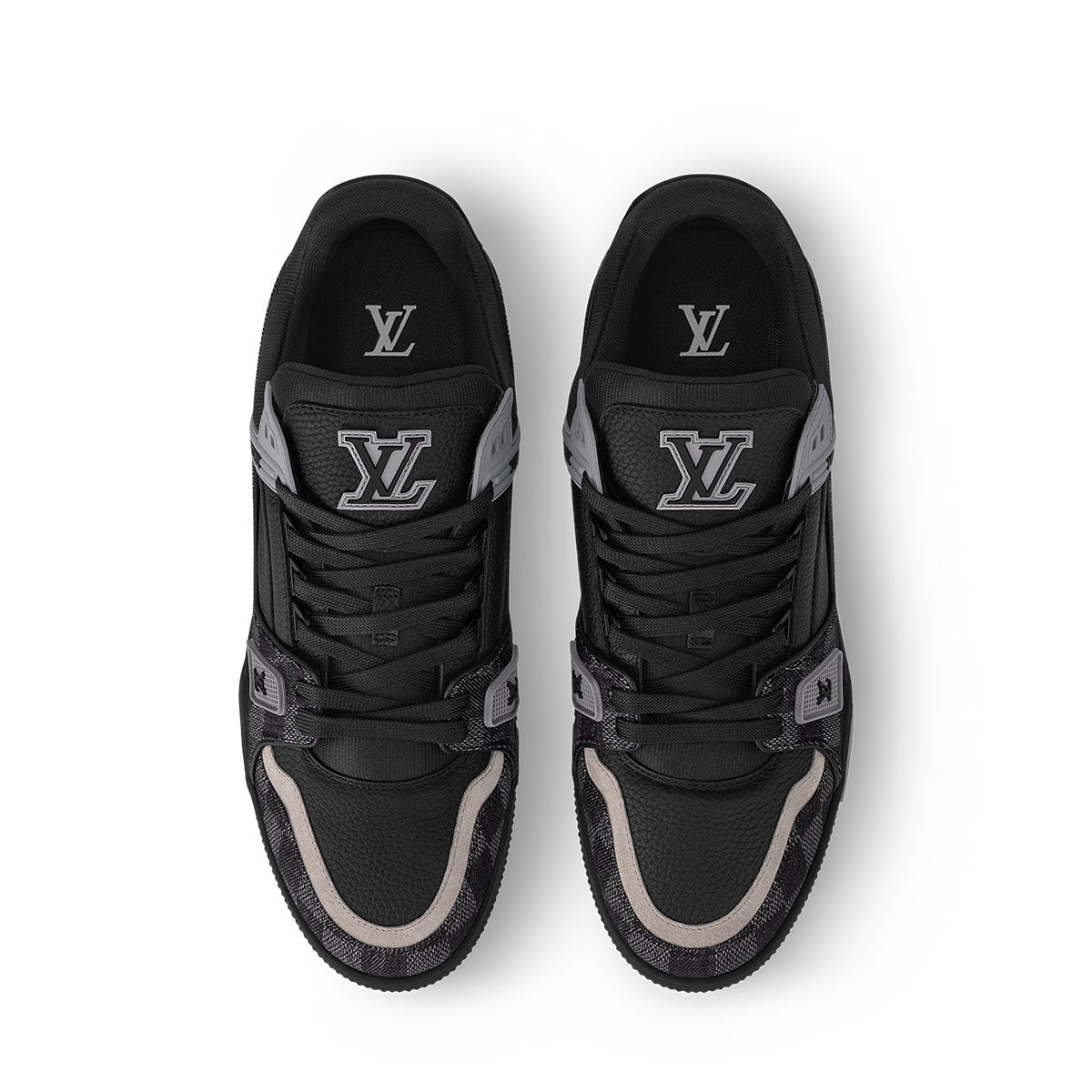 LV Trainer Sneakers - Black Colorway