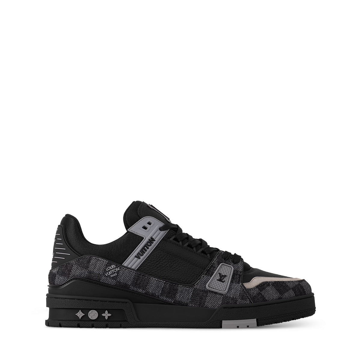 LV Trainer Sneakers - Black Colorway